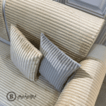 کاور مبل دکوراتیو راه راه کرم
